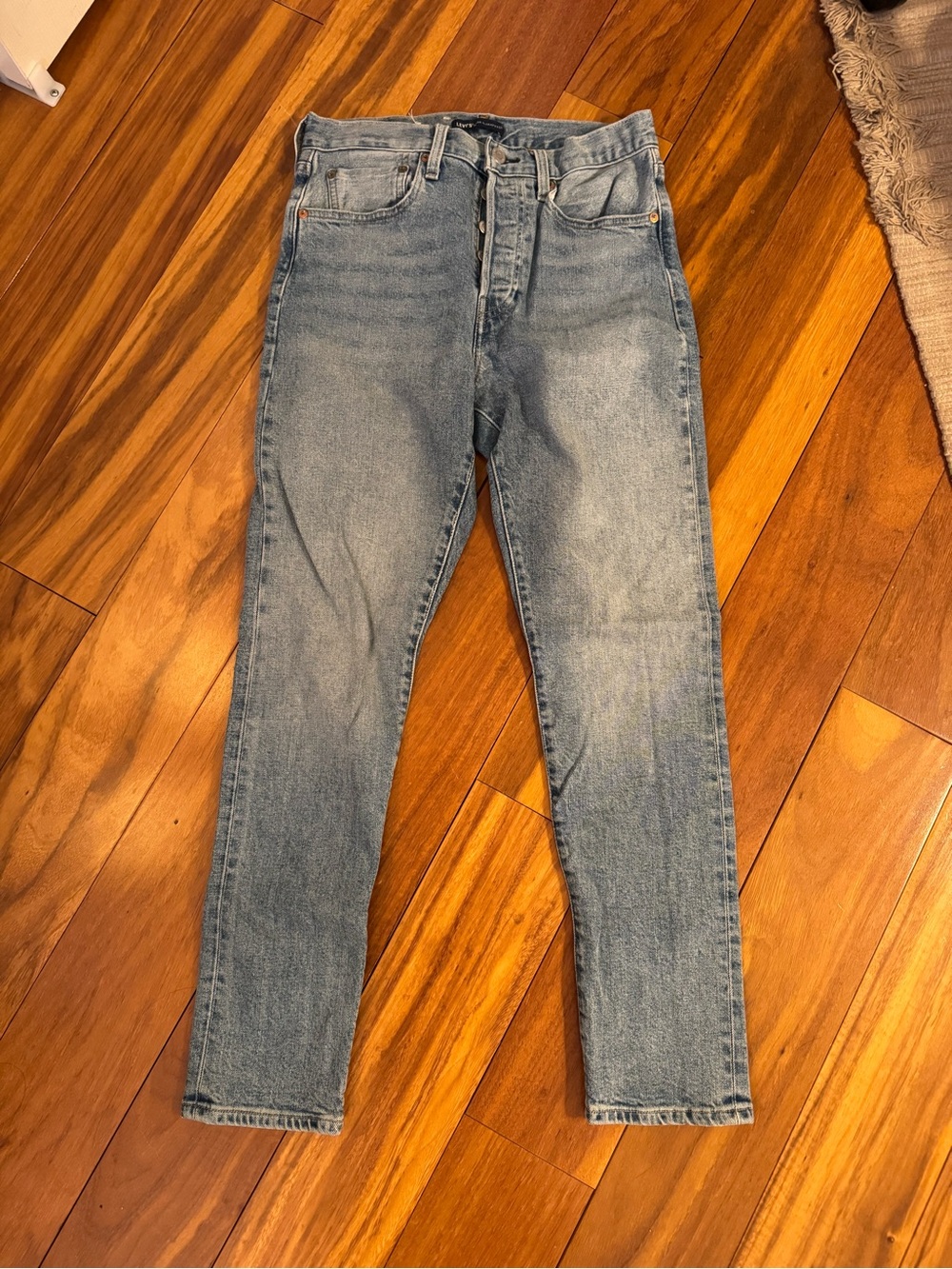 Levi's Light Blue 501 Skinny Jeans